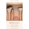 *Precious Metals* - Set de 3 brochas + Esponja