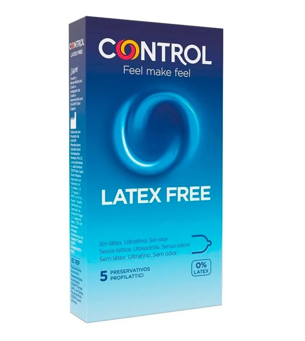 Preservativos Latex Free - 5 unidades