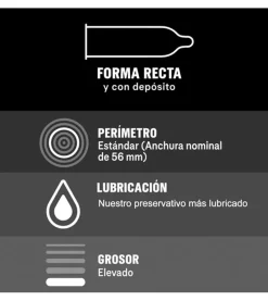 Preservativos Perfect Connection Extra Lubricación - 10 unidades