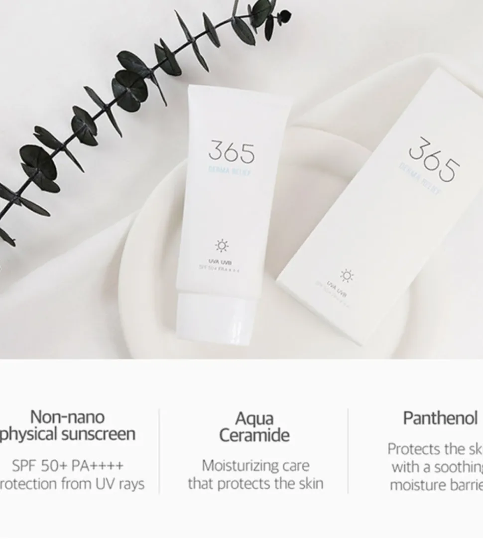 Protector solar calmante 365 Derma Relief SPF 50+ PA++++