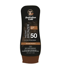Protector Solar con activo bronceador - SPF 50