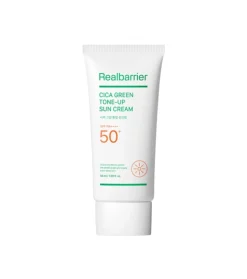 Protector solar con centella asiática CICA Green Tone-Up SPF 50 PA++++ - Piel sensible y con rojeces