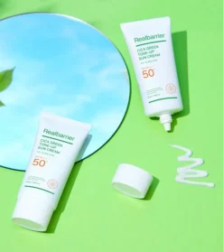 Protector solar con centella asiática CICA Green Tone-Up SPF 50 PA++++ - Piel sensible y con rojeces