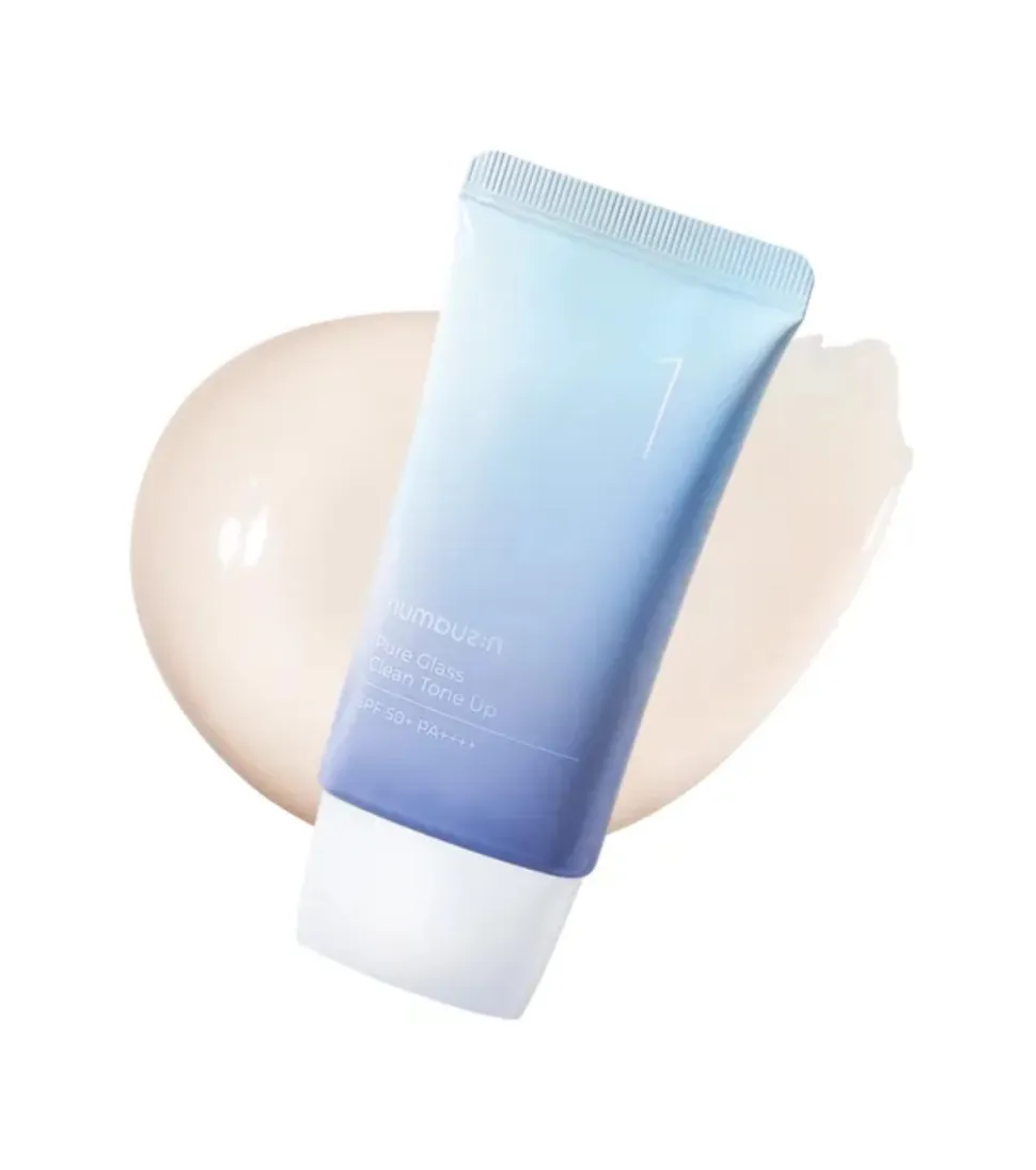 Protector solar con color No.1 Pure Glass Clean Tone Up SPF 50+ PA++++