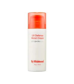 Protector solar con SPF50+ PA++++ UV Defense Moist