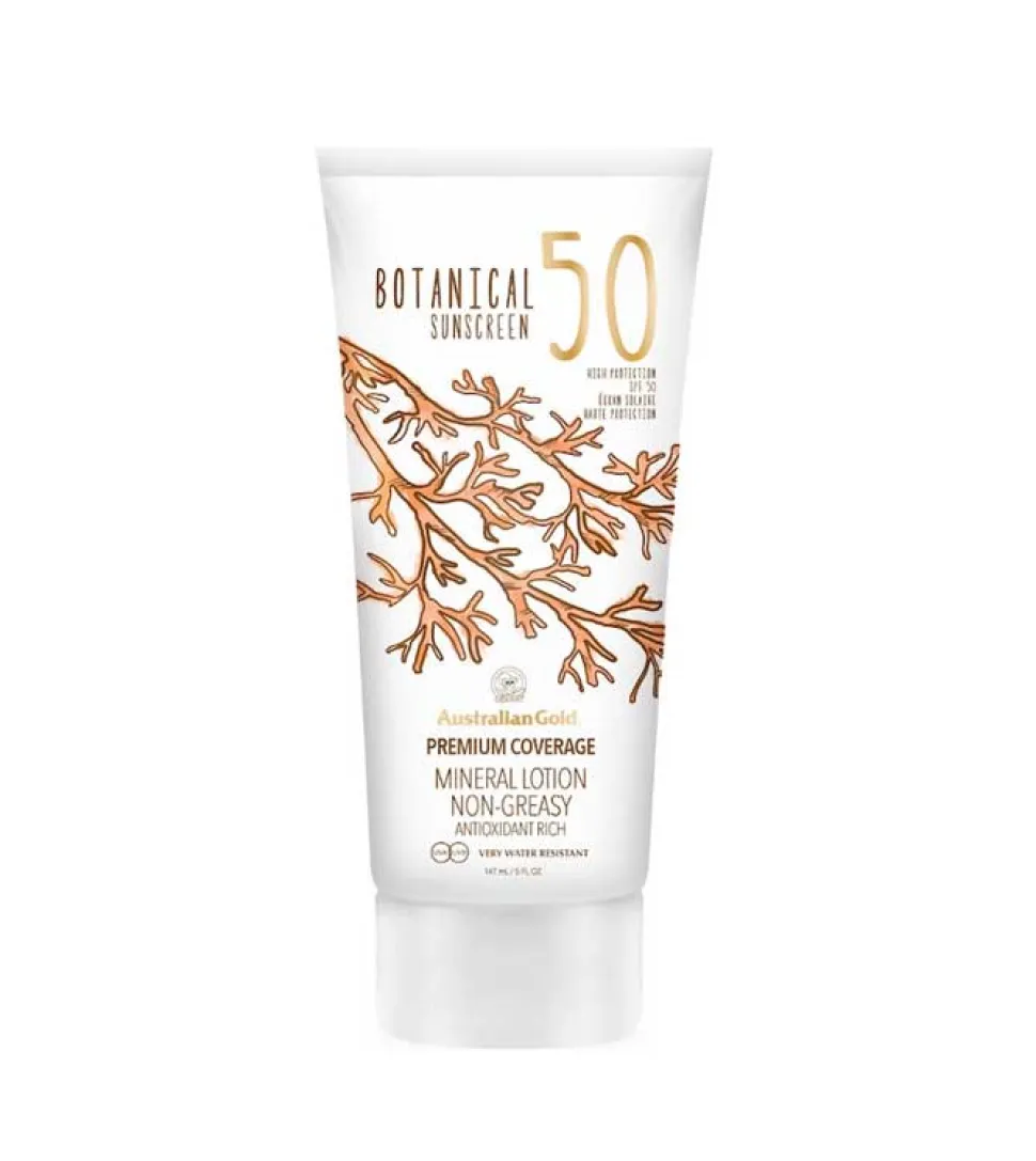 Protector solar en loción mineral Botanical - SPF 50