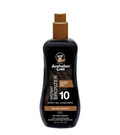 Protector Solar en Spray Gel con Activo Bronceador - FPS 10