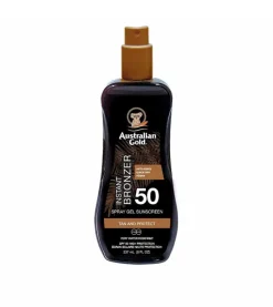 Protector Solar en Spray Gel con Activo Bronceador - FPS 50
