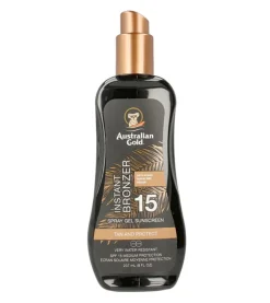 Protector Solar en Spray Gel con Activo Bronceador - FPS 15