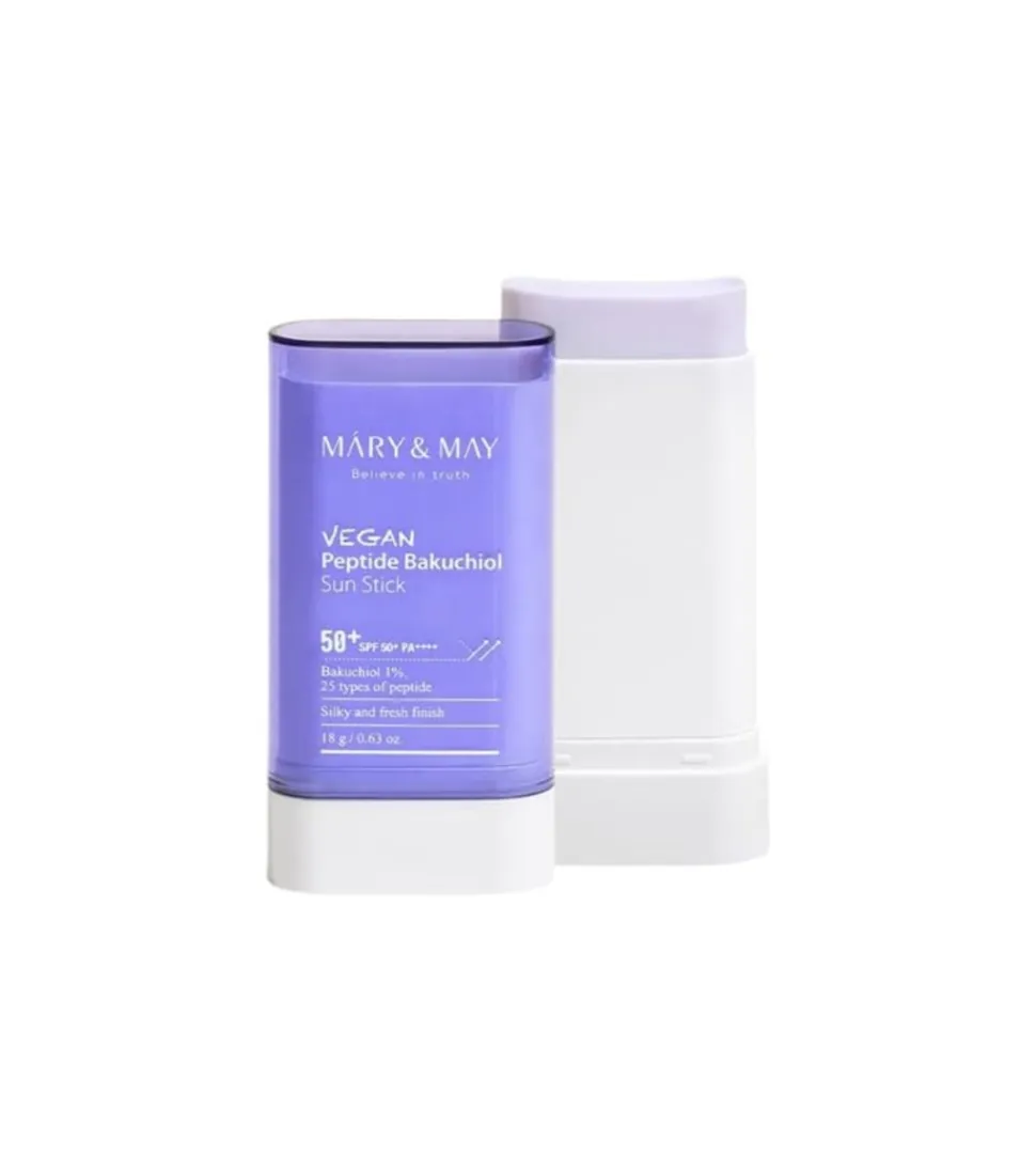 Protector solar en stick SPF50+ PA++++ Vegan Peptide Bakuchiol