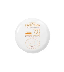 Protector solar facial compacto con color SPF50 - Honey