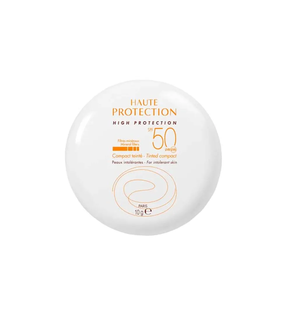 Protector solar facial compacto con color SPF50 - Honey