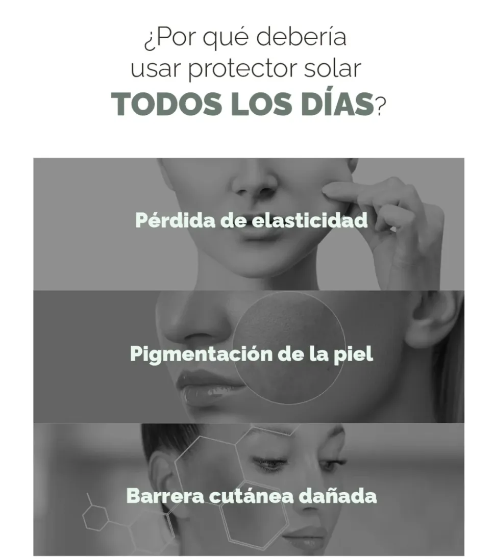 Protector solar facial con Centella Asiática SPF50+ PA++++