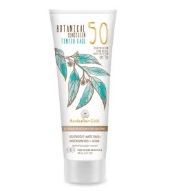 Protector solar facial con color SPF 50 Botanical - Medium/Tan