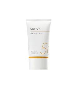 Protector solar facial efecto mate SPF50+ PA++++ Cotton - Piel grasa