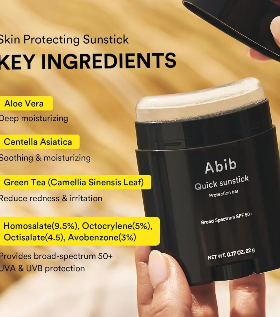 Protector solar facial en stick Quick Sunstick SPF50+ PA++++