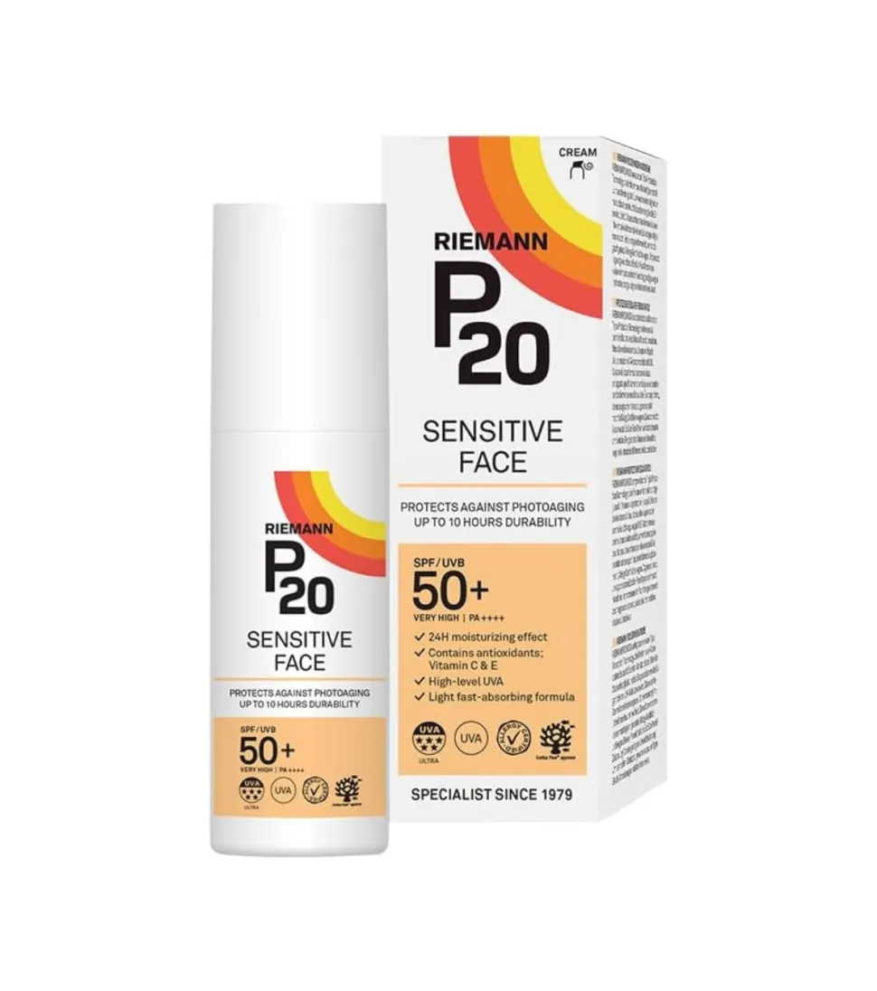 Protector solar facial Sensitive Face SPF50+ PA++++ - 50g