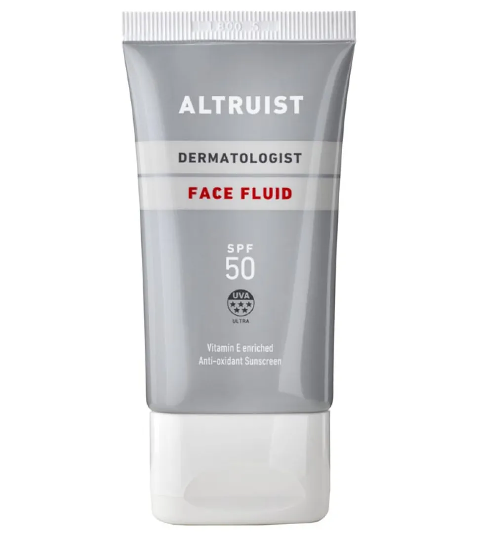 Protector solar facial SPF50 Face Fluid