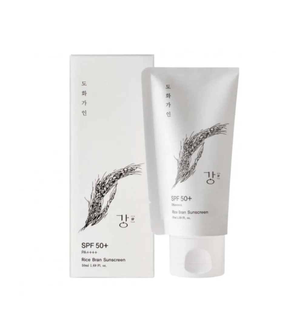 Protector solar facial SPF50+ Rice Bran