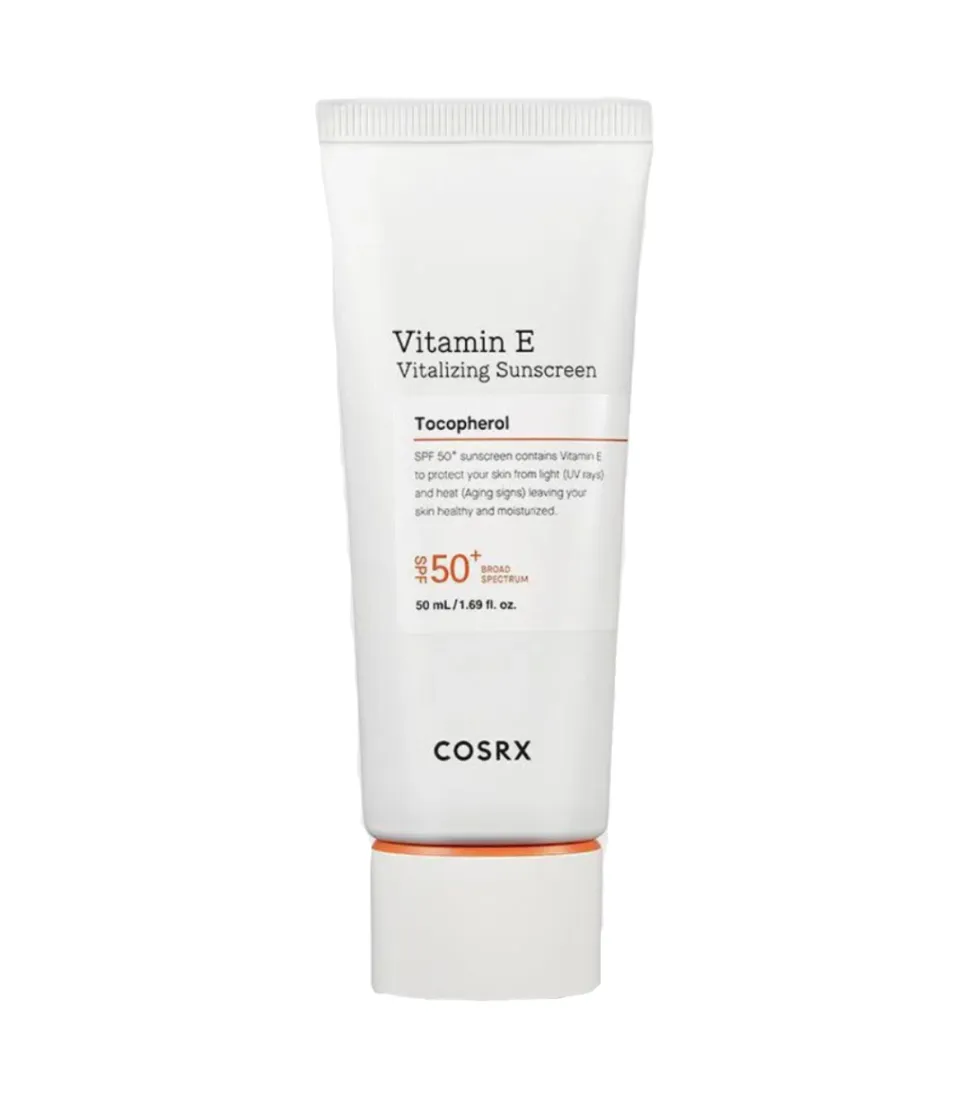 Protector solar facial SPF50+ Vitamin E Tocopherol