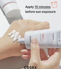 Protector solar facial SPF50+ Vitamin E Tocopherol