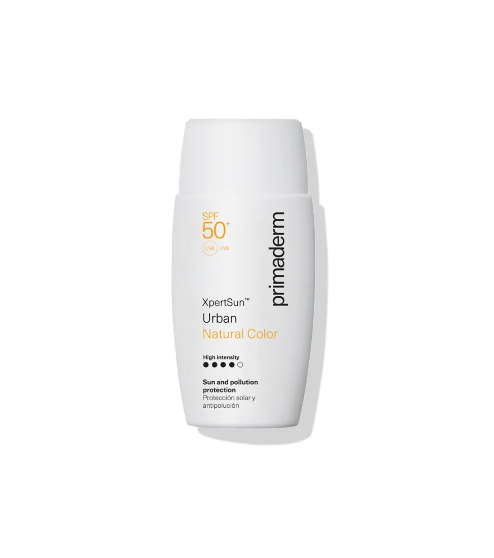 Protector solar facial XpertSun Urban Natural Color SPF50+ - High Intensity