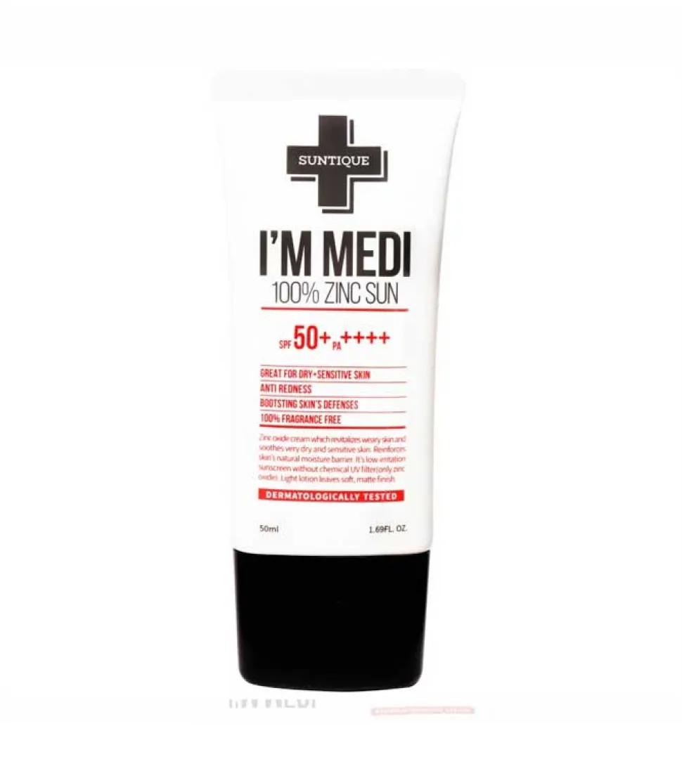 Protector solar I'm Medi 100% Zinc Sun - SPF50+
