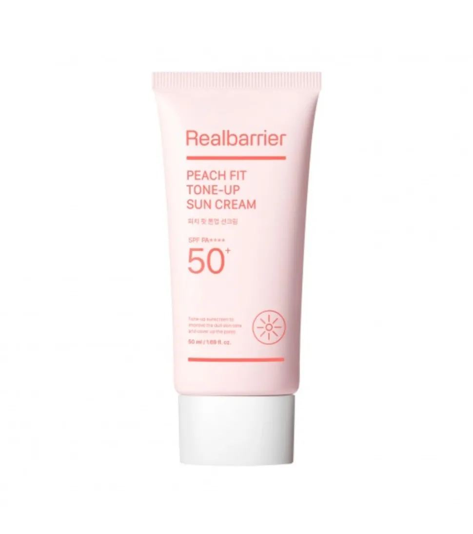 Protector solar Peach Fit Tone-up SPF 50 PA++++
