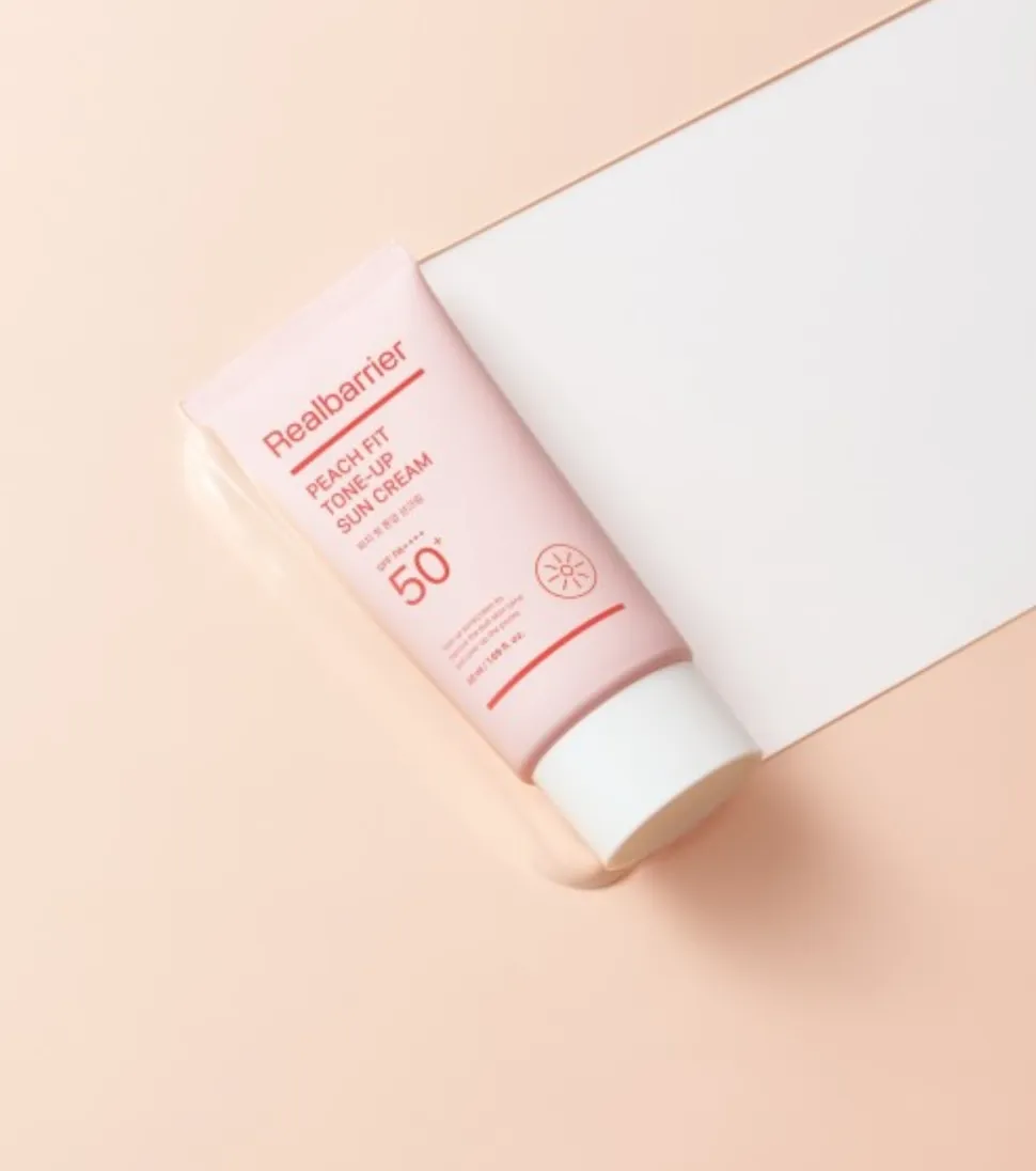 Protector solar Peach Fit Tone-up SPF 50 PA++++