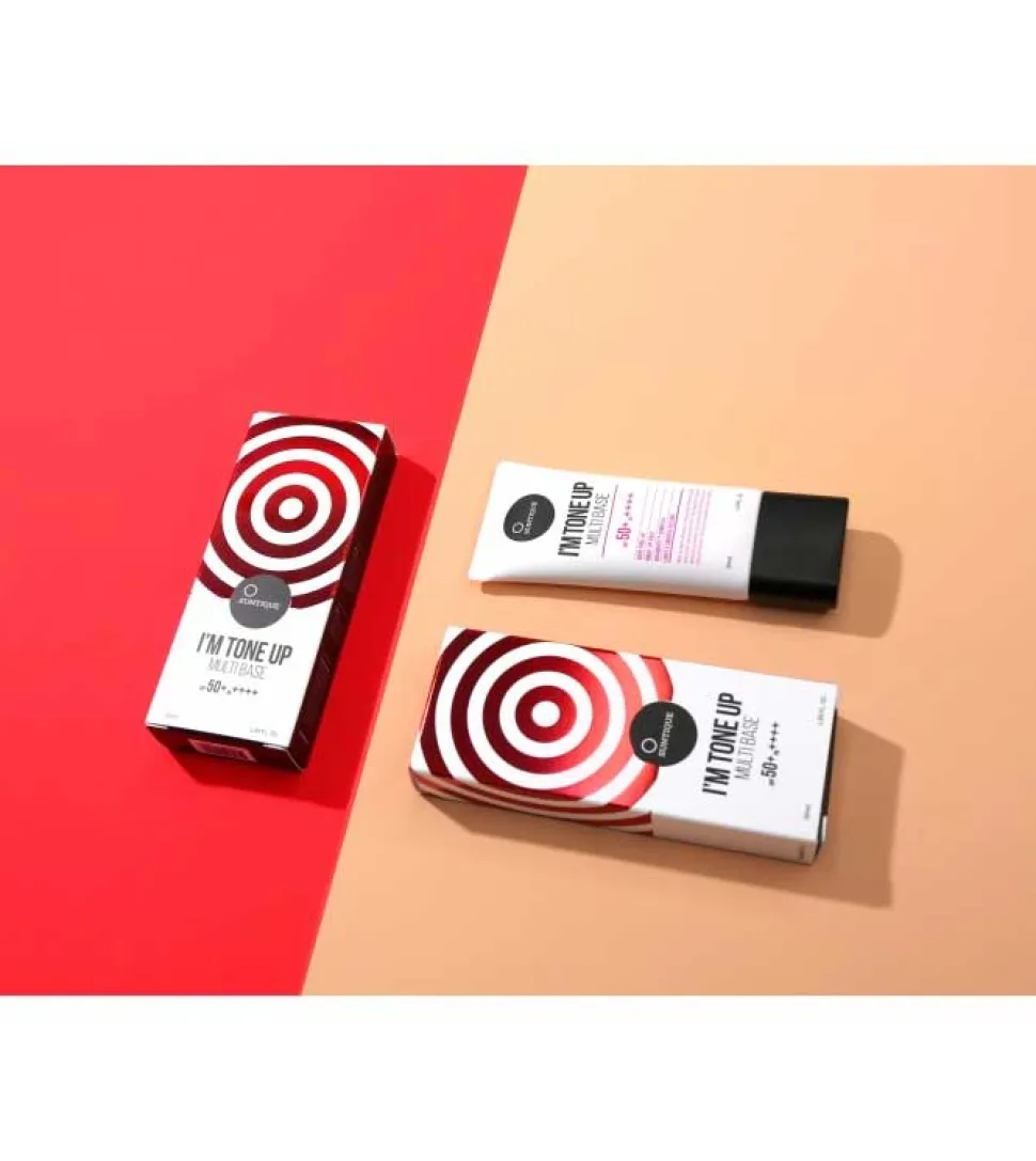 Protector solar y prebase de maquillaje I'm Tone Up Multi Base - SPF50+
