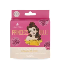*Pure Princess* - 3 discos desmaquillantes reutilizables - Princess Belle