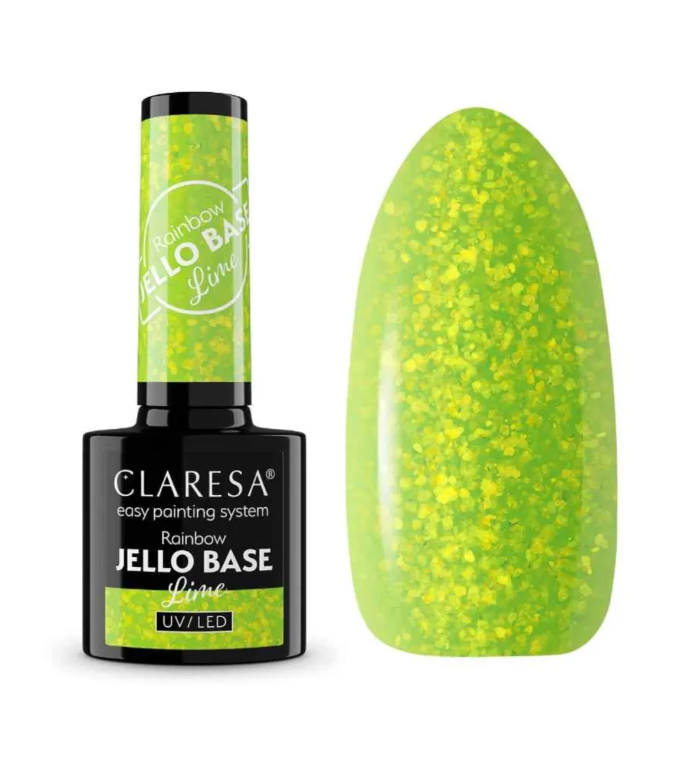 *Rainbow Jello Base* - Esmalte de uñas semipermanente - Lime