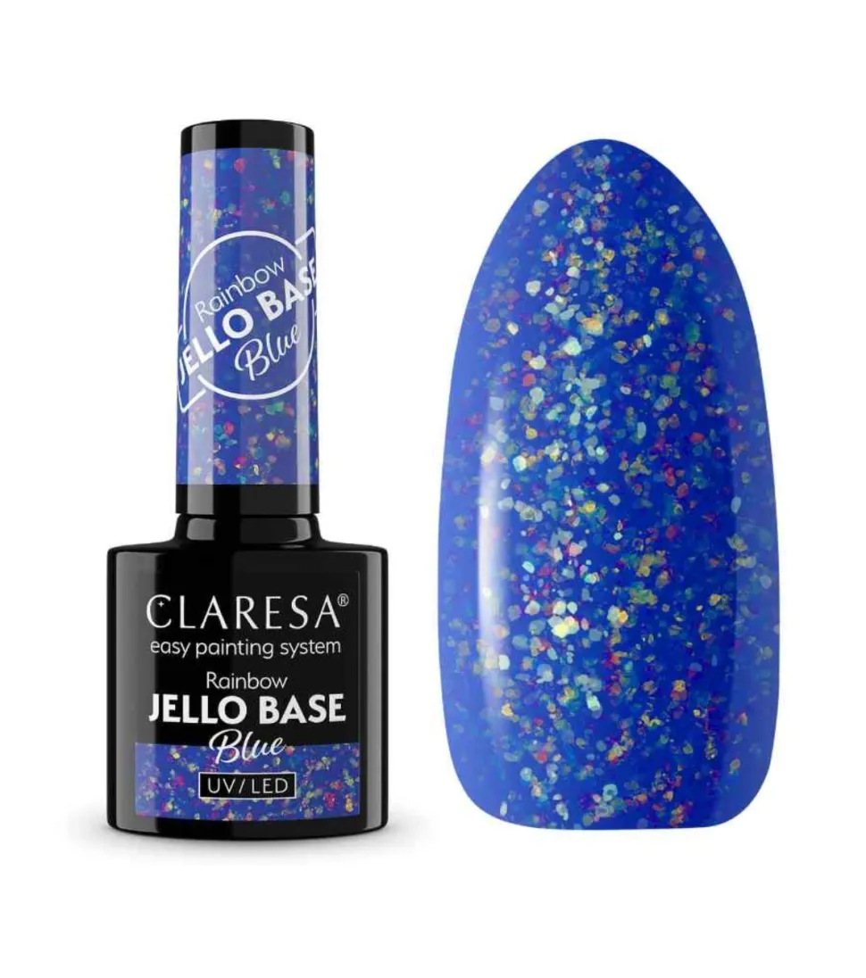 *Rainbow Jello Base* - Esmalte de uñas semipermanente - Blue