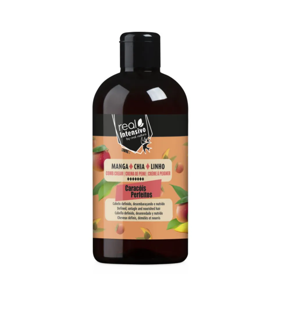 *Real intensivo* - Crema de peinado con mango, chía y lino Rizos Perfectos