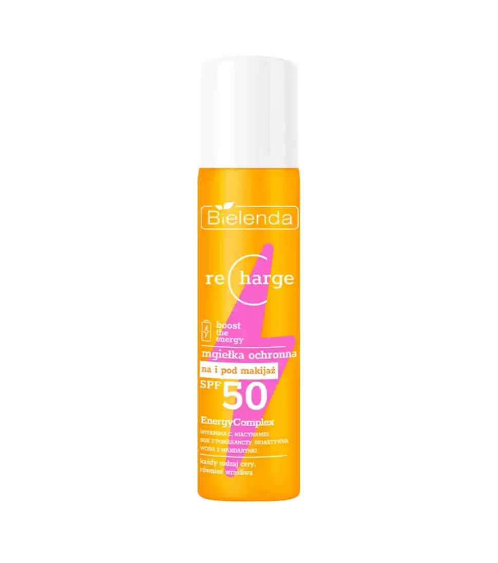 *Recharge* - Bruma facial iluminadora SPF50