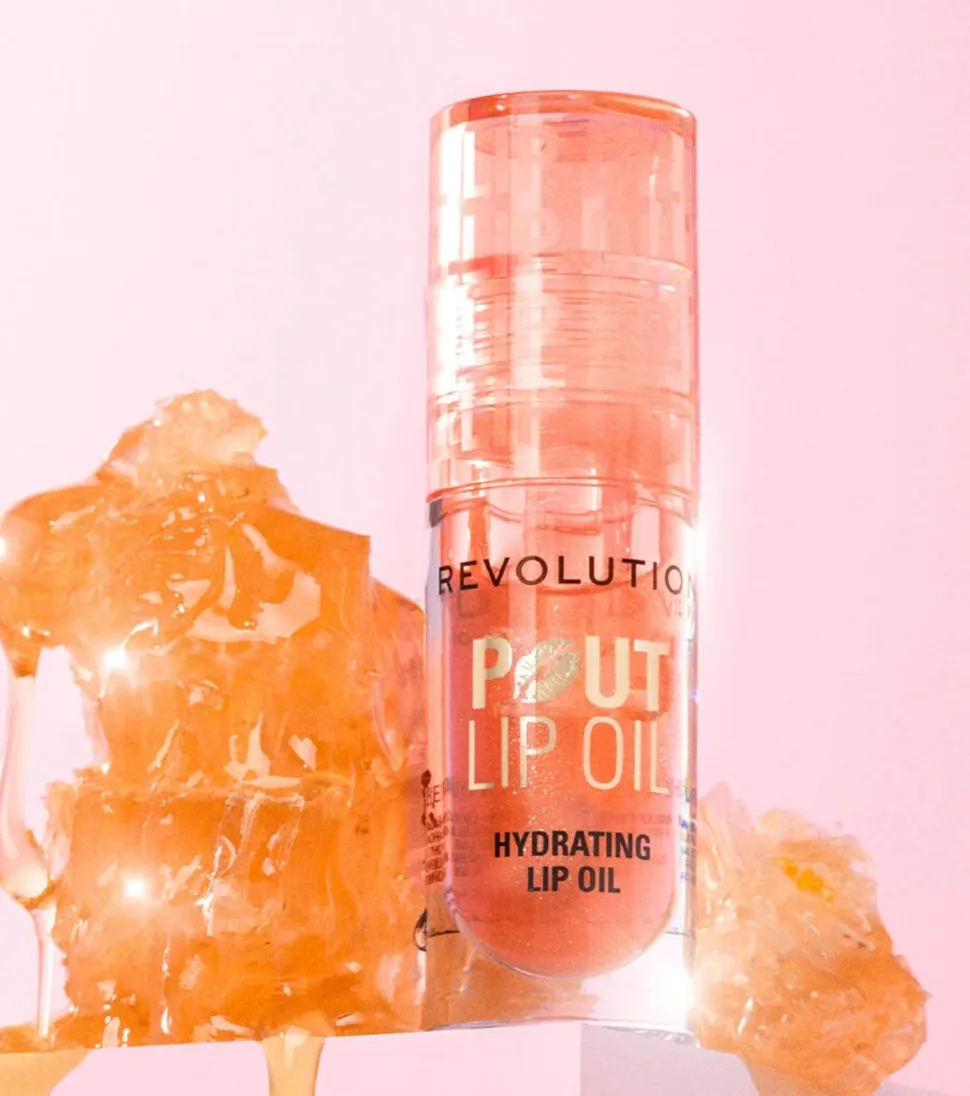 Revolution - Aceite labial Pout Lip - Honey Shimmer