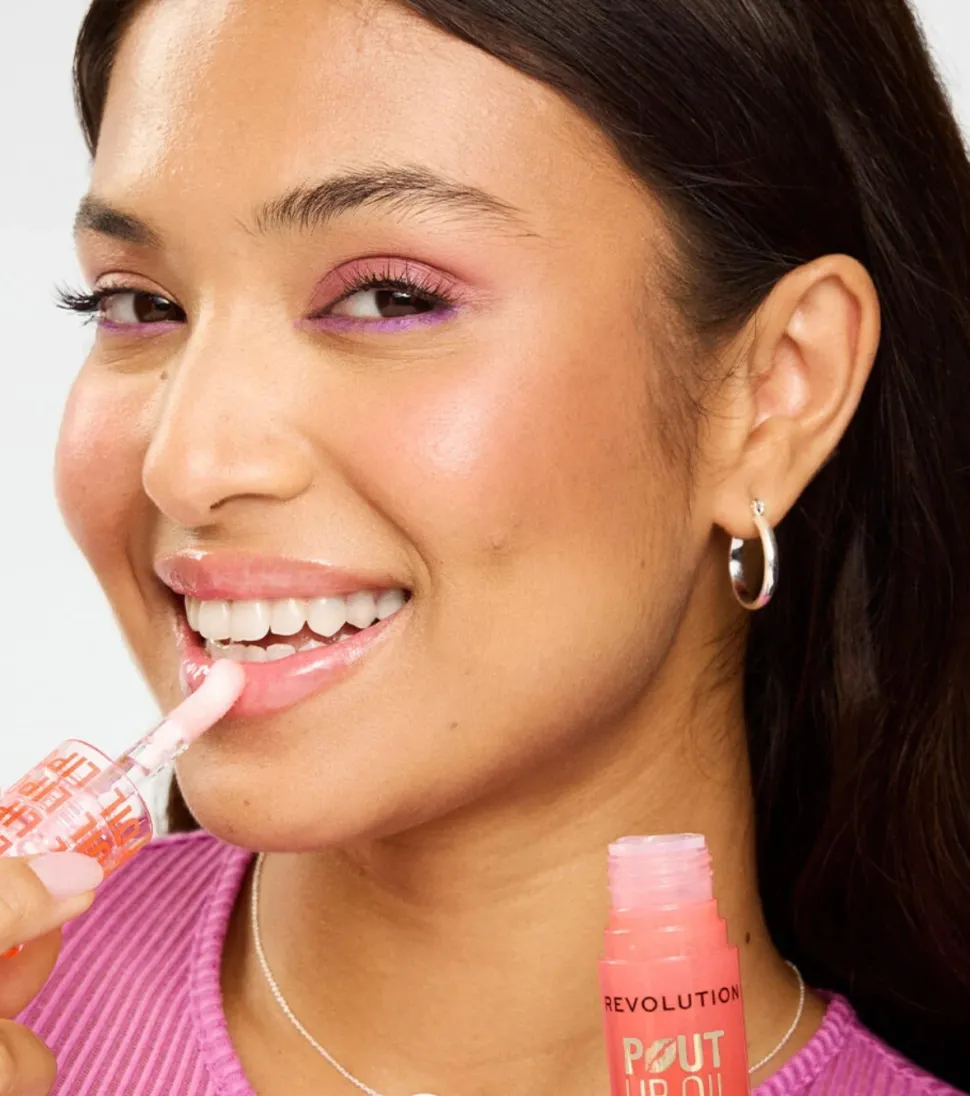 Revolution - Aceite labial Pout Lip - Juicy Peach