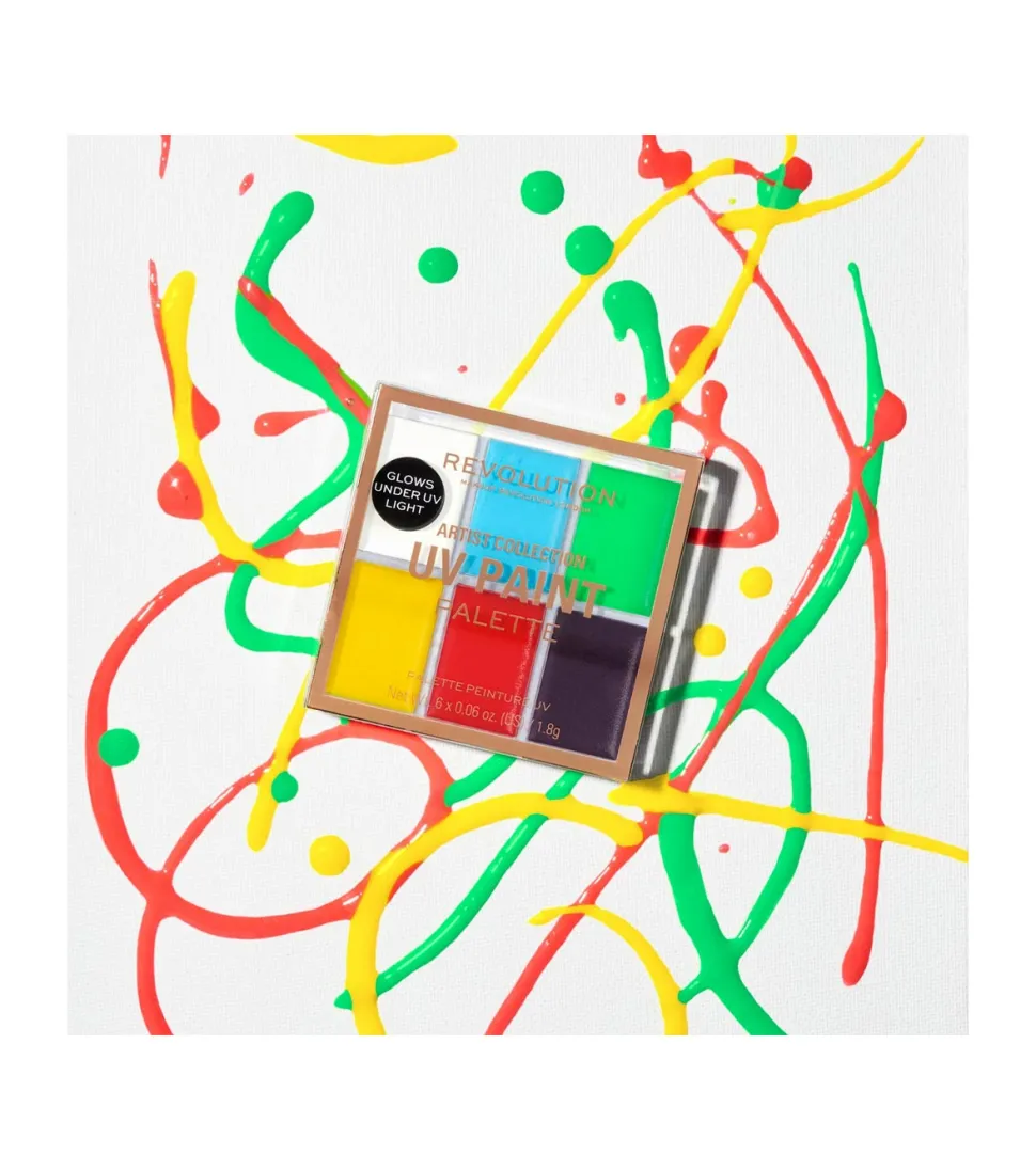 Revolution - *Artist Collection* - Paleta de aquacolores ultravioleta UV Paint
