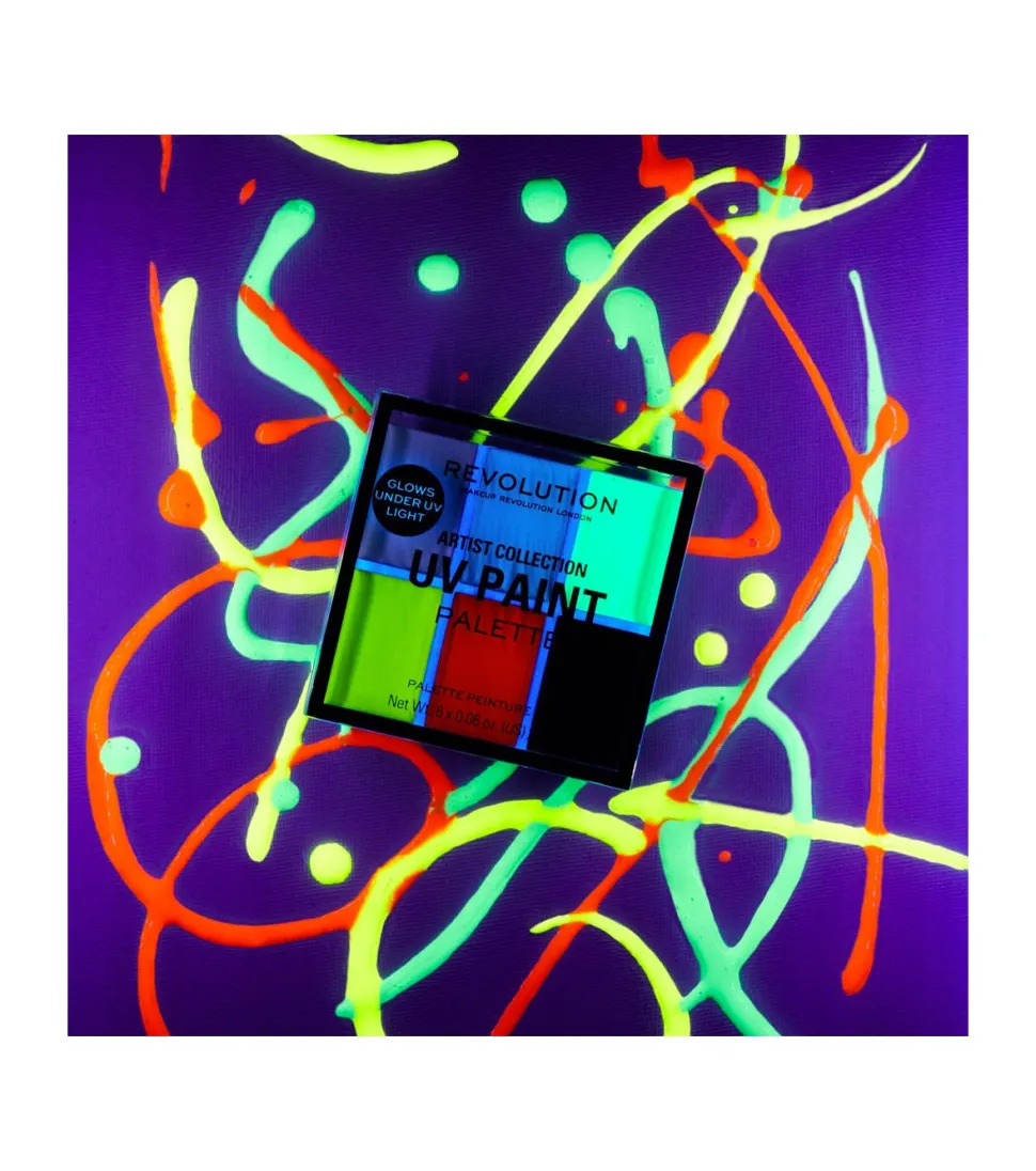 Revolution - *Artist Collection* - Paleta de aquacolores ultravioleta UV Paint