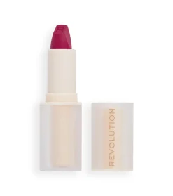 Revolution - Barra de labios satinada Lip Allure - Material Girl Wine