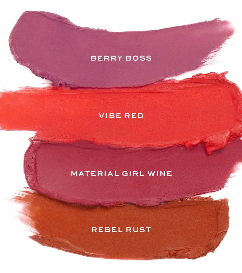 Revolution - Barra de labios satinada Lip Allure - Material Girl Wine