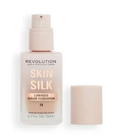 Revolution - Base de maquillaje Skin Silk Serum Foundation - F8