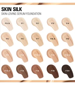Revolution - Base de maquillaje Skin Silk Serum Foundation - F8