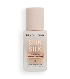 Revolution - Base de maquillaje Skin Silk Serum Foundation - F5