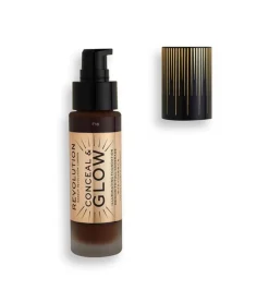 Revolution - Base de maquillaje Conceal & Glow - F18
