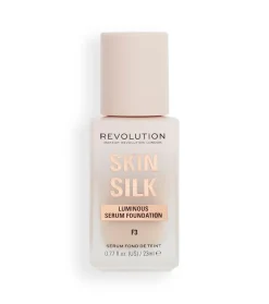 Revolution - Base de maquillaje Skin Silk Serum Foundation - F3