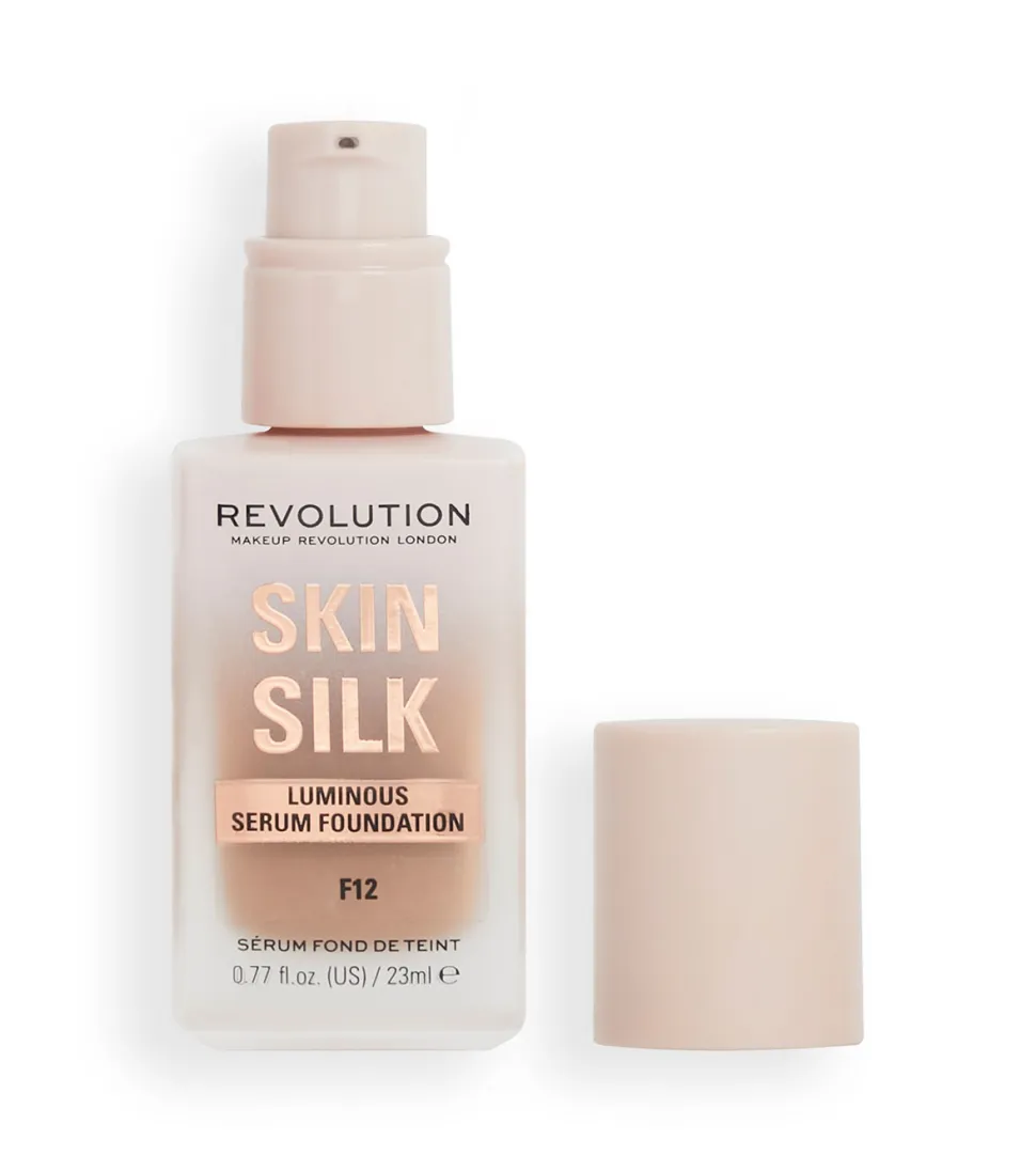Revolution - Base de maquillaje Skin Silk Serum Foundation - F12