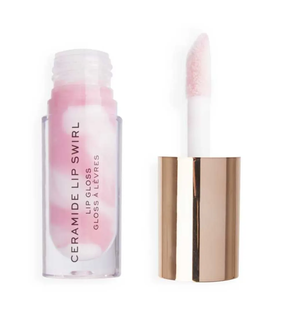 Revolution - Brillo de labios Ceramide Lip Swirl - Pure gloss clear