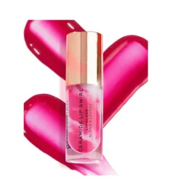 Revolution - Brillo de labios Ceramide Lip Swirl - Berry pink