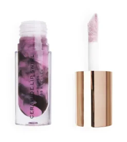 Revolution - Brillo de labios Ceramide Lip Swirl - Cherry mauve